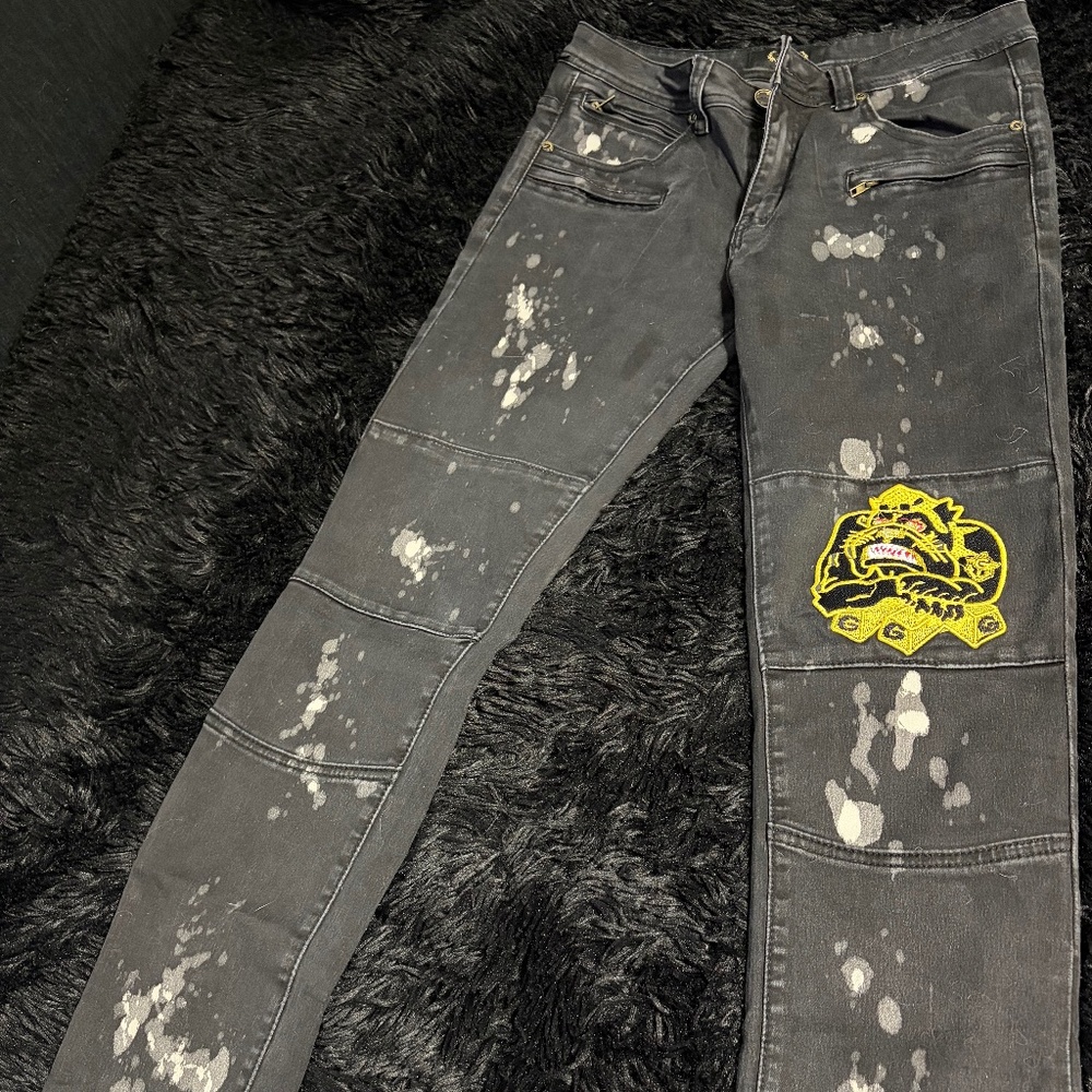 Gold Denim black jeans 30x30